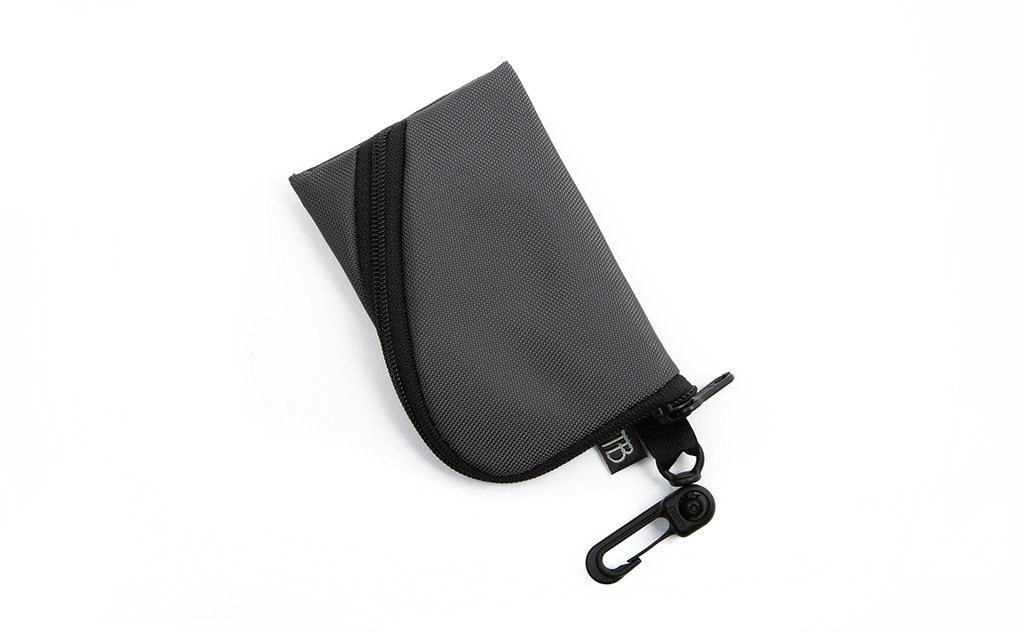 visible variant TB12450-GR^^A Super Mini Ghost Whale Pouch in Nebulous Grey (dark grey).