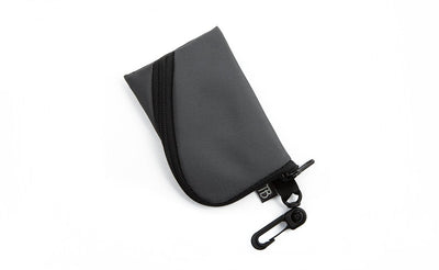 visible variant TB12450-GR^^A Super Mini Ghost Whale Pouch in Nebulous Grey (dark grey).