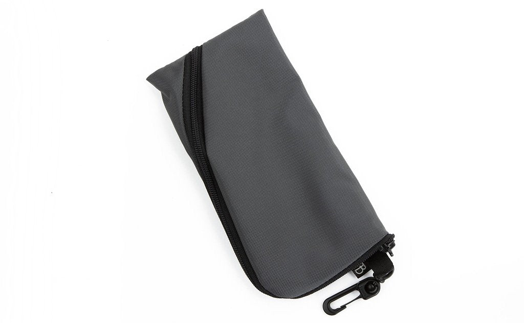 visible variant TB12452-GR^^A Small Ghost Whale Pouch in Nebulous Grey (dark grey).