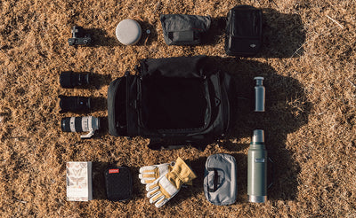 lifestyle visible^^A photography pack for a Road Buddy Duffel