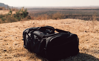lifestyle visible^^The Road Buddy Duffel
