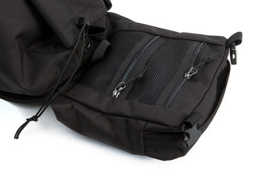 visible detail^^Close shot of the zippered compartments on the top flap of the Original Shadow Guide 31.