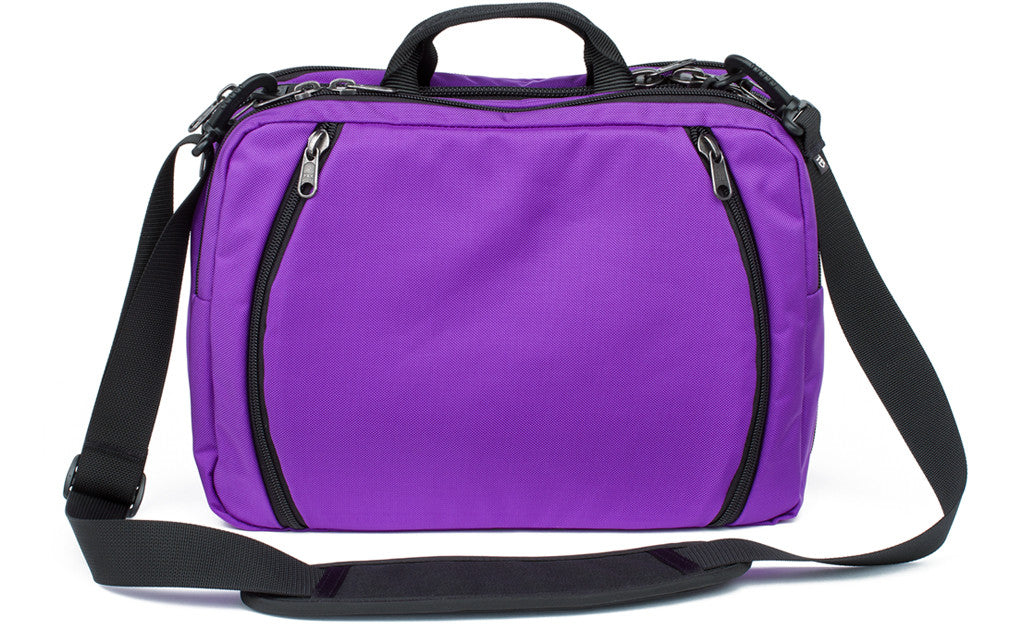 visible variant TB0975-AKDJ^^A reverse shot of The Stowaway in Alphaviolet (bright purple) 525 Ballistic.