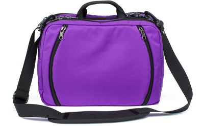 visible variant TB0975-AKDJ^^A reverse shot of The Stowaway in Alphaviolet (bright purple) 525 Ballistic.