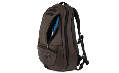 visible variant TB0121-RKOL^^The Synik 30 in Ursa (brown) 525 Ballistic with a Cobalt (blue) 210 Cerylon interior.