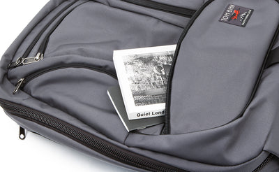 detail visible^^A couple of paperback books in the bottom compartment of the Synik 30.
