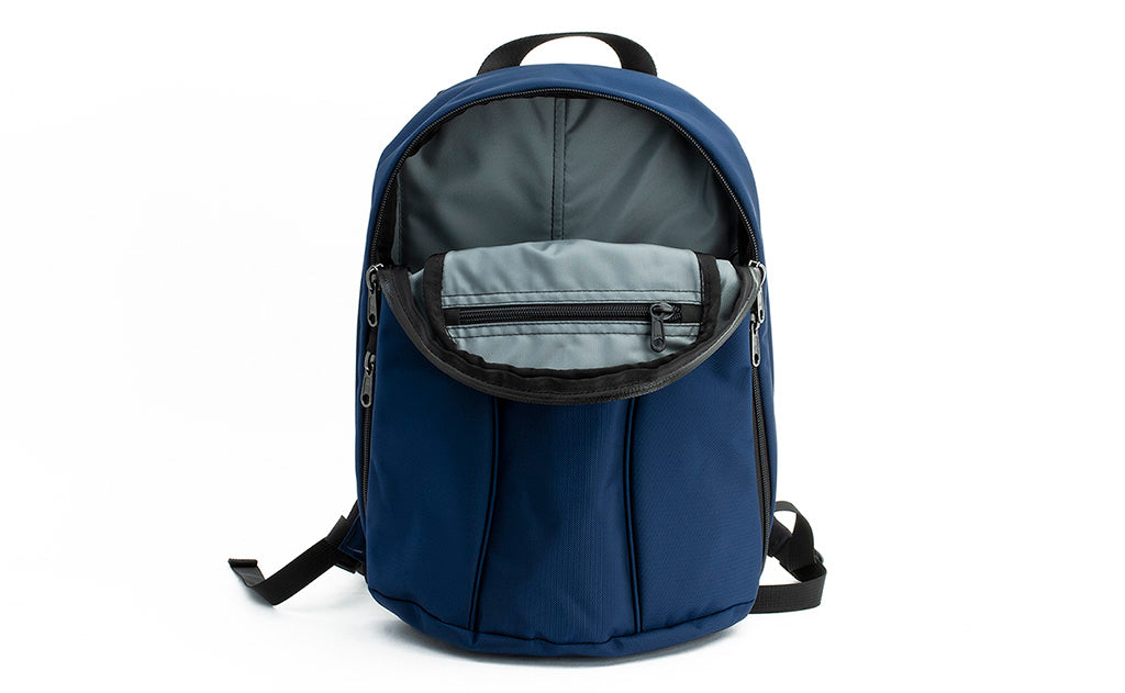 visible variant TB0107-DKLJ^^The Luminary 12 in Deep Blue (dark blue) 525 Ballistic with Cloud (light grey) 210 Ballistic interior.