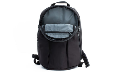 visible variant TB0108-BKLJ^^The Luminary 15 in Black 525 Ballistic with an Cloud (light grey) 210 Ballistic interior.