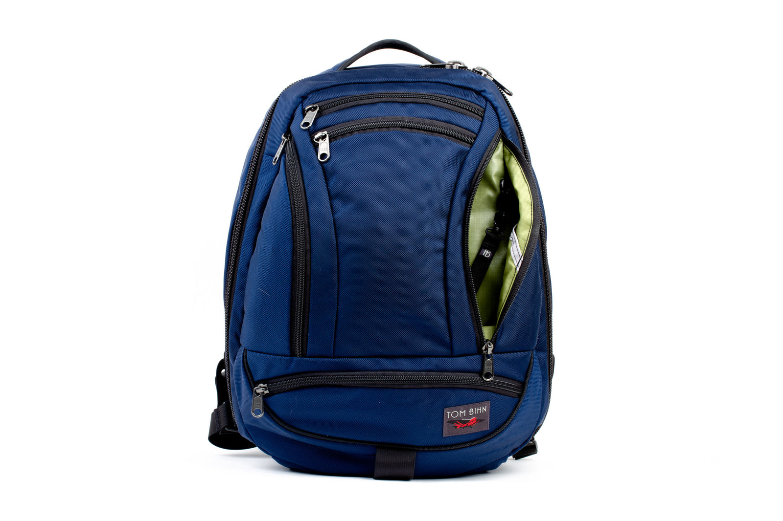 visible variant TB0120-DKML^^Side profile of Synik 22 in Deep Blue with Moss Cerylon interior.