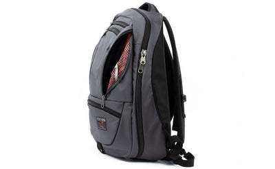 visible variant TB0121-GK6D^^The Synik 30 in Nebulous Grey (Medium grey) 525 Ballistic with a Moab (dark red with white grid) 200 Halcyon interior.
