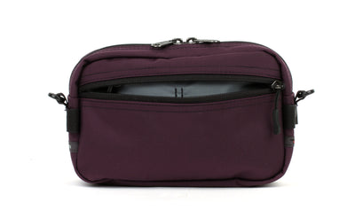 visible variant TB0413-UKGL^^A Side Effect in Aubergine (dark purple) Ballistic with Mountain Grey (grey with light grey grid) 210 Cerylon interior.