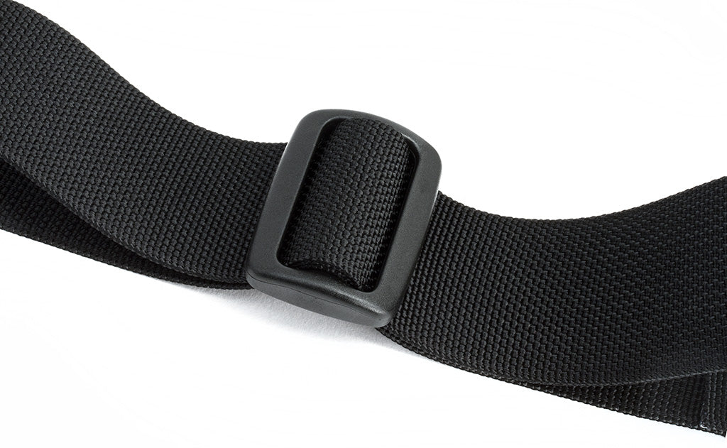 visible variant TB0555^^A close shot of the adjuster tri-glide on the Absolute Shoulder Strap.
