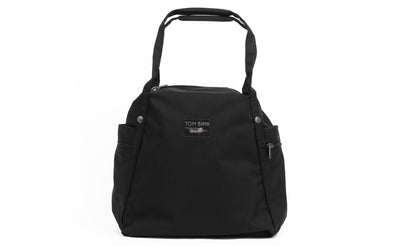 visible variant TB0615-BK^^The Pop Tote in Black 630 Ballistic.