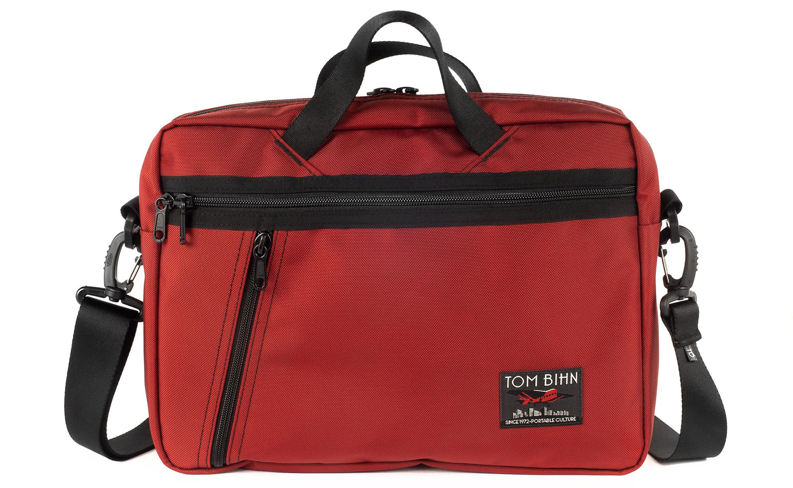 visible variant TB0722-MKGL^^Daylight Briefcase in Mars Red 525 Ballistic