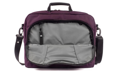 visible variant TB0740-UKLJ^^The Cadet in Aubergine (purple) 525 Ballistic with a Cloud (light grey) 210 Ballistic interior.