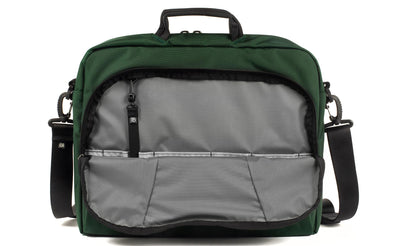 visible variant TB0740-WKLJ^^The Cadet in Wilderness (forest green) 525 Ballistic with a Cloud (light grey) 210 Ballistic interior.