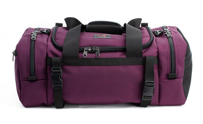 visible variant TB0850-ABLJ^^The Road Buddy Duffel 36 in Aubergine (dark purple) 1050 Ballistic.