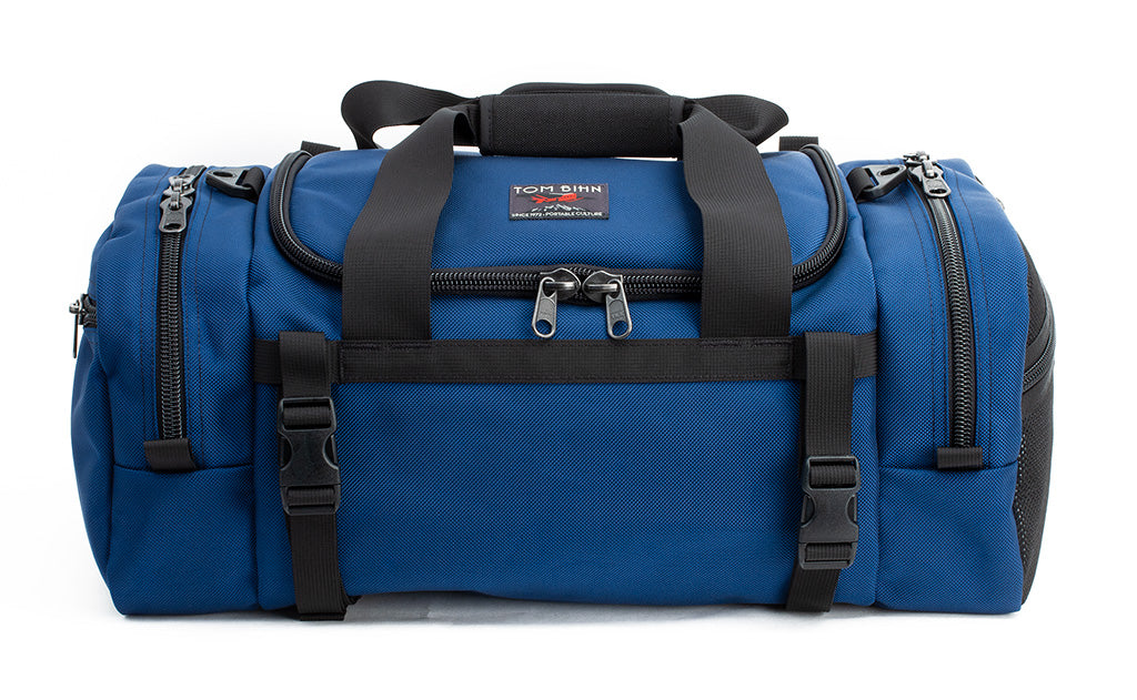 visible variant TB0850-NBLJTB0850-NBCJ^^The Road Buddy Duffel 36 in Navy (dark blue) 1050 Ballistic.