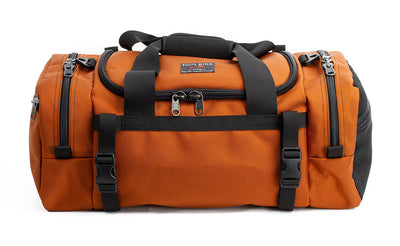 visible variant TB0850-TBLJ^^The Road Buddy Duffel 36 in Burnt Orange 1050 Ballistic.