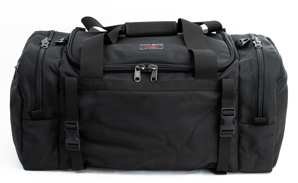 visible variant TB0851-BBLJ^^The Road Buddy Duffel 60 in Black 1050 Ballistic.