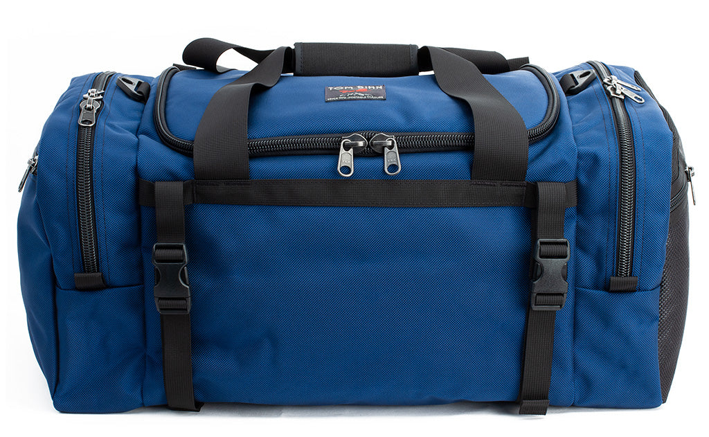 visible variant TB0851-NBLJ TB0851-NBCJ^^The Road Buddy Duffel 60 in Navy (dark blue) 1050 Ballistic.