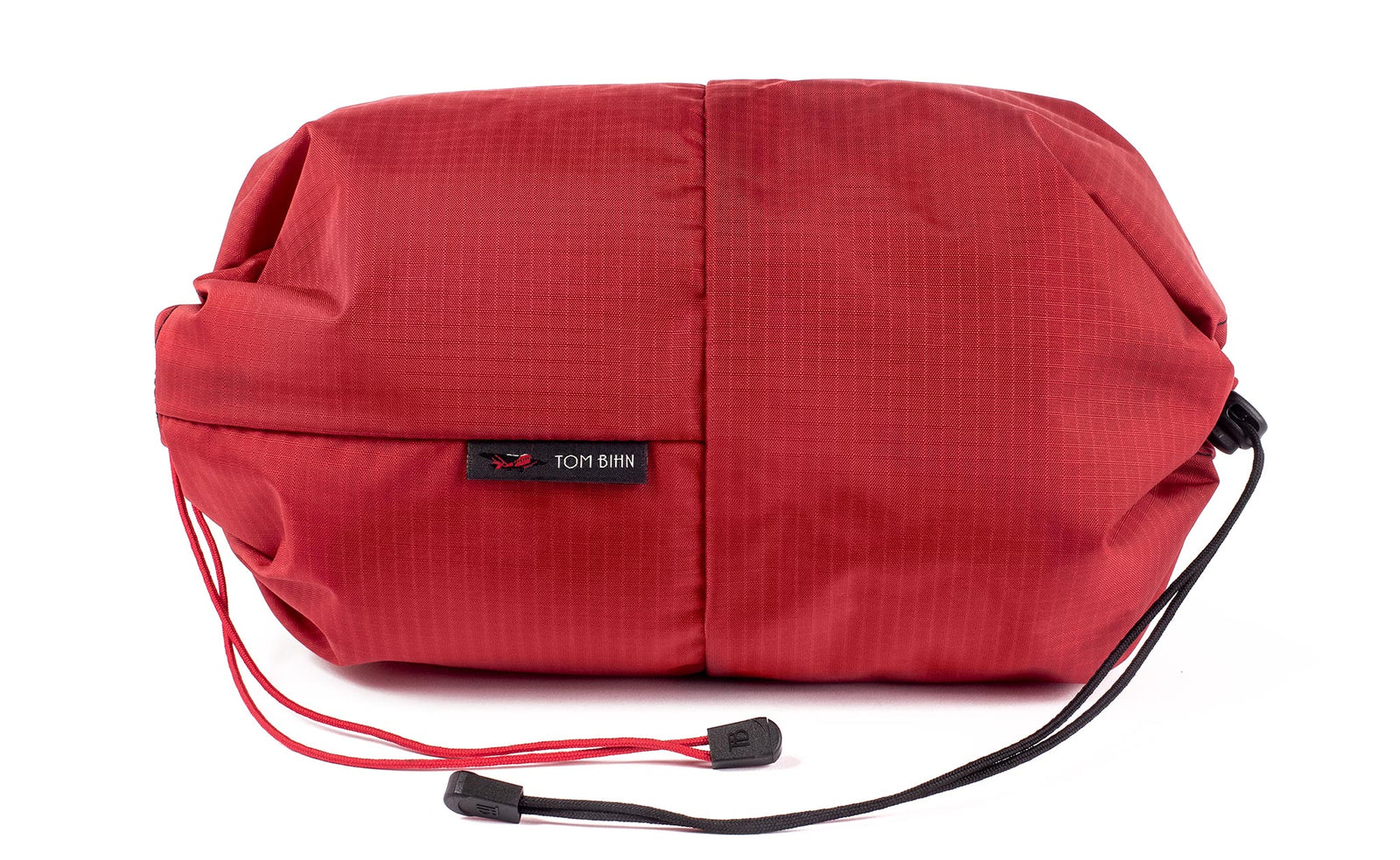 visible variant TB09376-SL^^An Aeronaut 45 Travel Laundry Stuff Sack in Sangria (red with light red grid) 210 Cerylon.