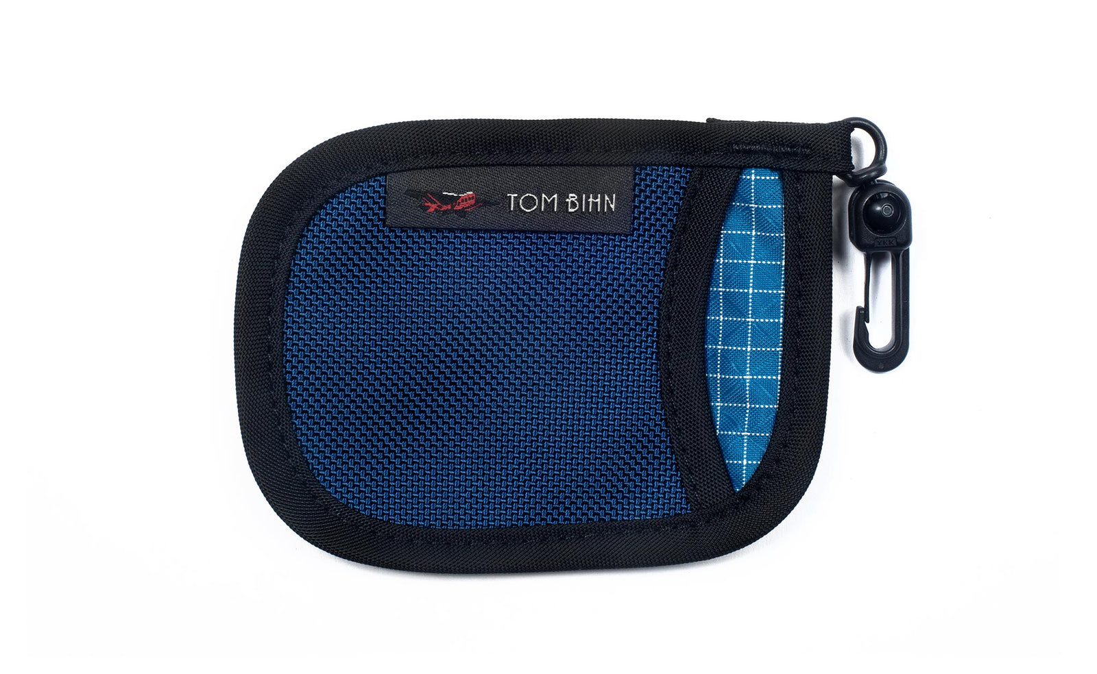 visible variant TB1229-NBLD^^A Pocket Pouch in Navy with a Island interior.