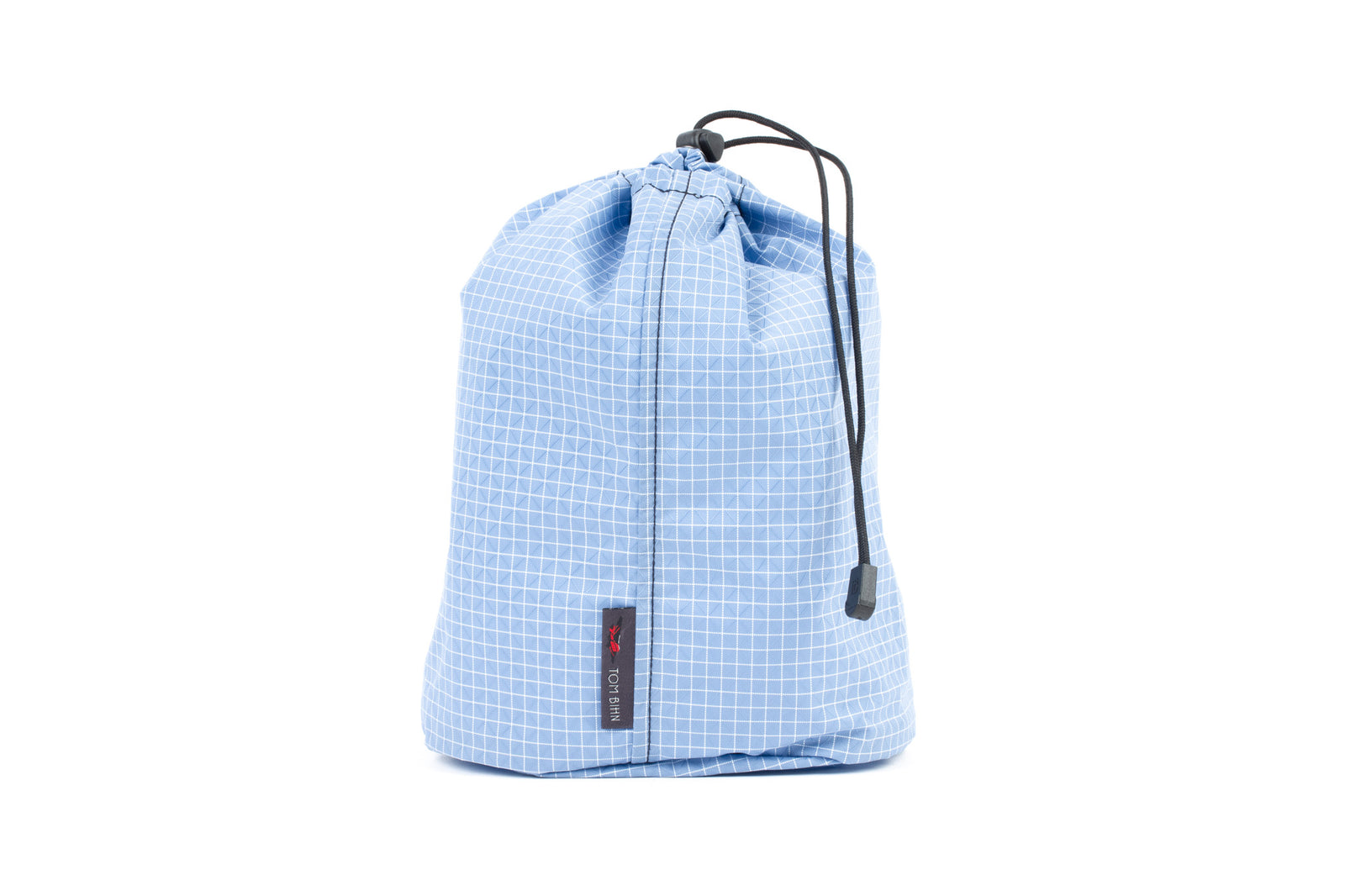 visible variant TB1254-7D^^A Size 4 Tidal (light blue with white grid) 200 Halcyon Travel Stuff Sack.