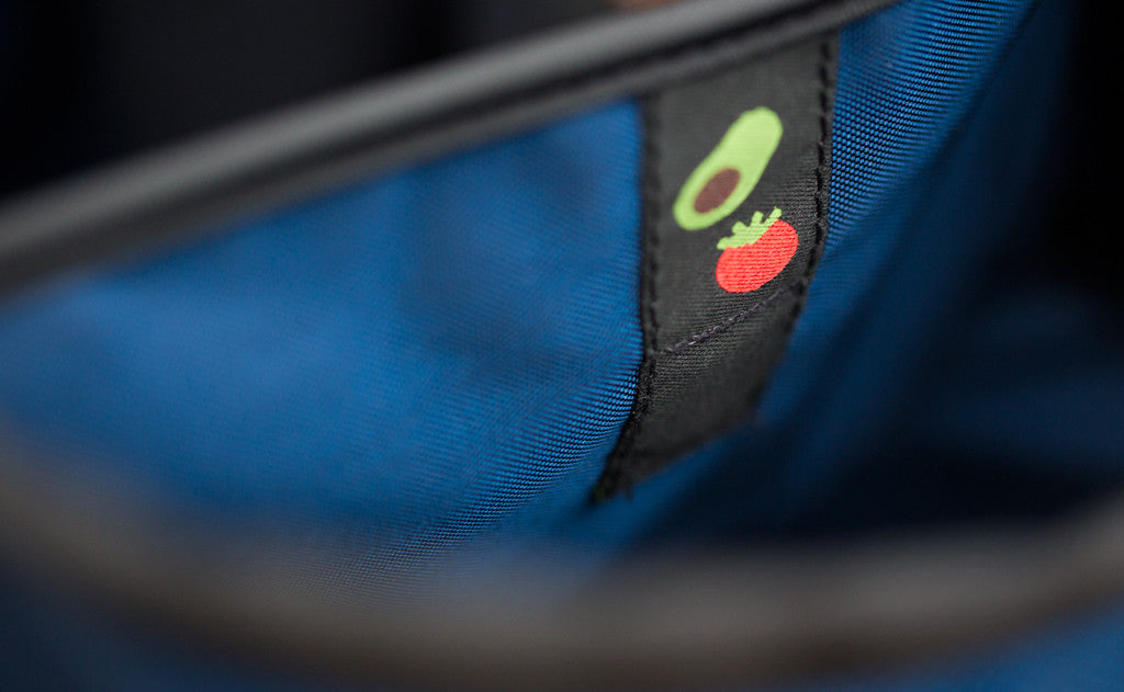 detail visible^^A close shot of the vegetable tag on The Moveable Feast.