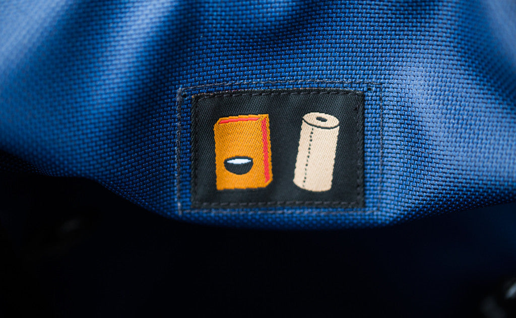 detail visible^^A close shot of the cereal box/paper towel tag on The Moveable Feast.