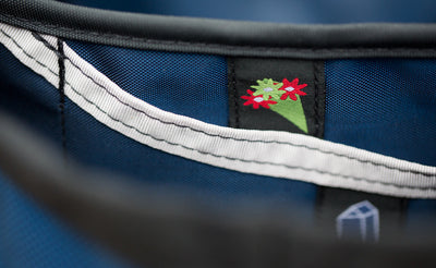 detail visible^^A close shot of the flowers tag on The Moveable Feast.