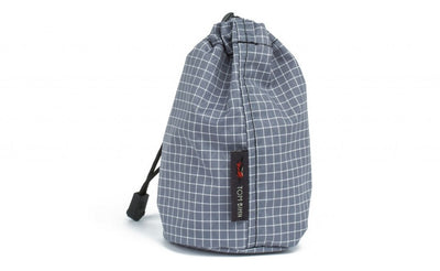 visible variant TB1251-ND^^A Size 1 Northwest Sky (light grey with white grid) 200 Halcyon Travel Stuff Sack.