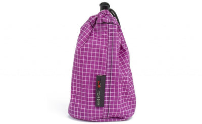 visible variant TB1251-UD^^A Size 1 Ultraviolet (purple with white grid) 200 Halcyon Travel Stuff Sack.
