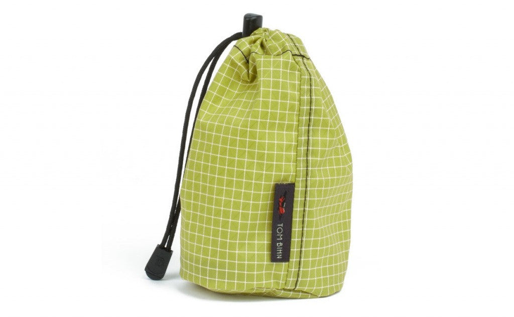 visible variant TB1251-WD^^A Size 1 Wasabi (green with white grid) 200 Halcyon Travel Stuff Sack.