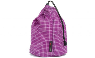 visible variant TB1253-UD^^A Size 3 Ultraviolet (purple with white grid) 200 Halcyon Travel Stuff Sack.