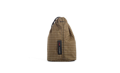visible variant TB1251-CD^^A Size 1 Coyote (brown with white grid) 200 Halcyon Travel Stuff Sack.