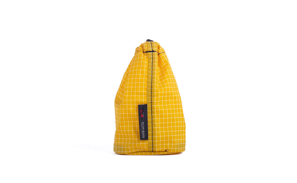 visible variant TB1251-OD^^A Size 1 Solaris (yellow with white grid) 200 Halcyon Travel Stuff Sack.