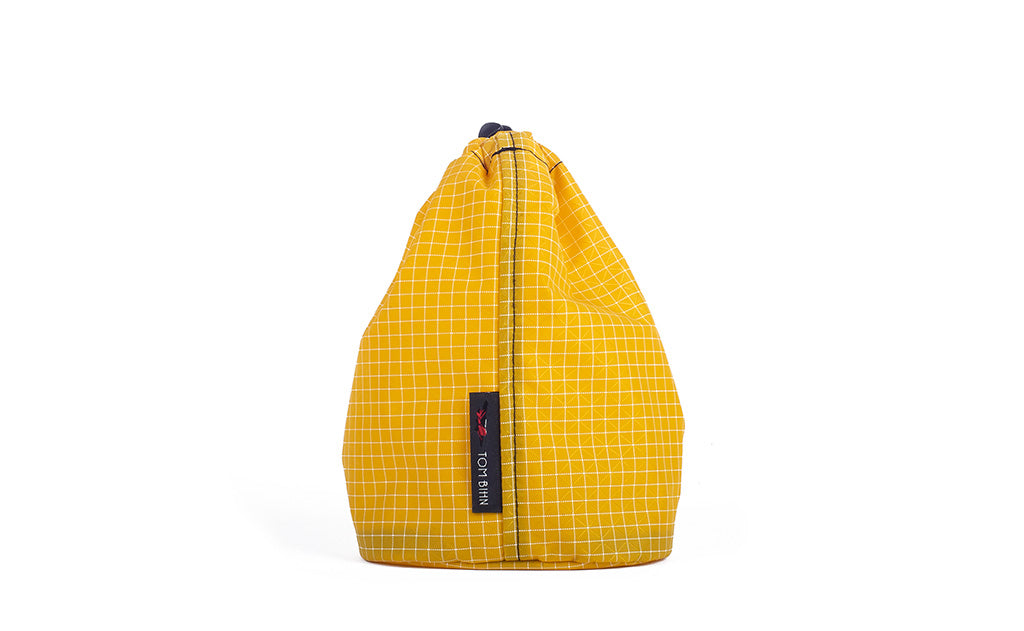 visible variant TB1252-OD^^A Size 2 Solaris (yellow with white grid) 200 Halcyon Travel Stuff Sack.
