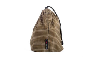 visible variant TB1253-CD^^A Size 3 Coyote (brown with white grid) 200 Halcyon Travel Stuff Sack.