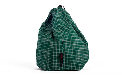 visible variant TB1254-KD^^A Size 4 Sitka (forest green with white grid) 200 Halcyon Travel Stuff Sack.
