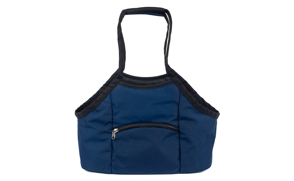 detail visible^^Back view of the Truckasana. The zippered exterior pocket is shown.