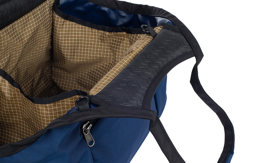 detail visible^^Close-up of the Truckasana's ToughTek fabric.