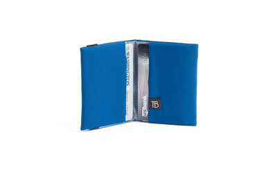 visible variant TB1277-IJ^^The Size 1 Nik's Minimalist Wallet in Island (blue) 210 Ballistic.