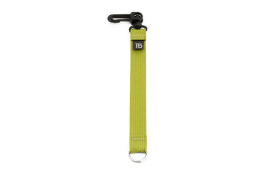 visible variant TB0515S-WA^^An 8-inch Wasabi (green) Key Strap with a snaphook at one end and a split-ring o-ring at the other.