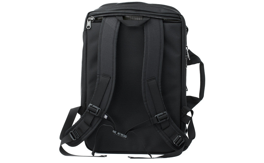 ^^The rear of the Western Flyer with backpack straps removed from their zippered pouch.