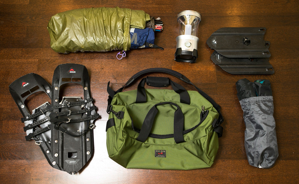 visible lifestyle  ^^ A camping loadout for the Medium Yeoman Duffel.