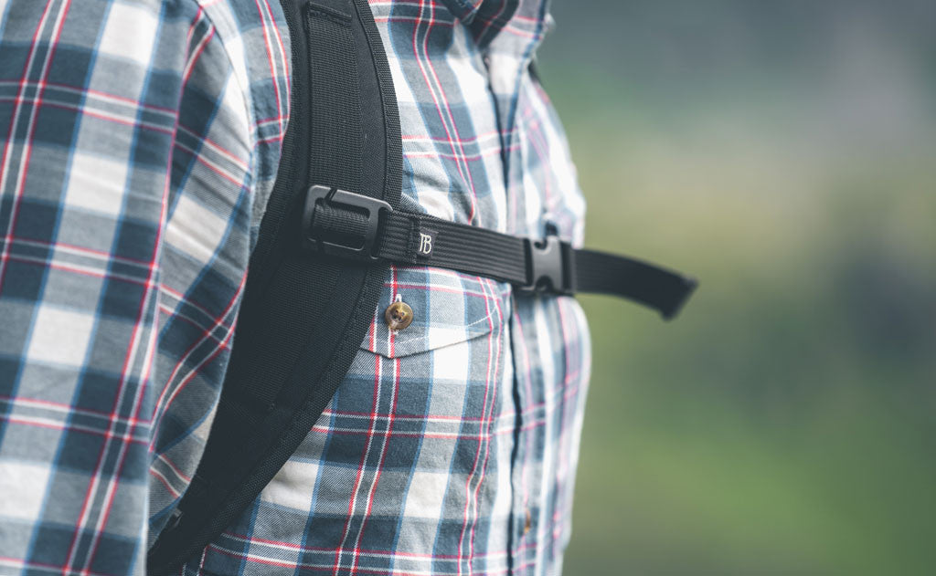 lifestyle visible ^^ A close shot of the Hero's Journey Sternum Strap