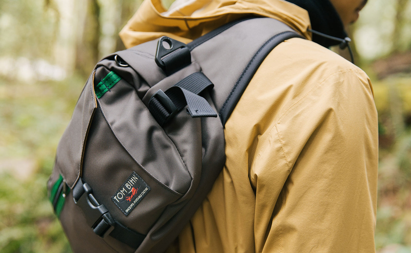 lifestyle visible^^Person wearing the LGD sling-style.