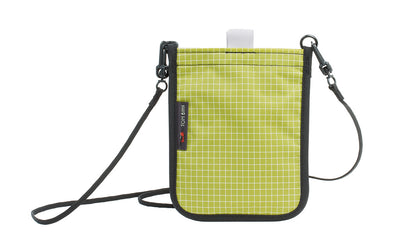 visible variant TB0932-WD TB0931-WD^^The Passport Pouch in Wasabi (green with white grid) 200 Halcyon.
