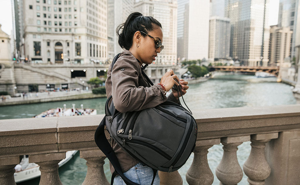TOM BIHN Synik 22, Everyday Carry & Travel Backpack, 22L Raspberry Ballistic/Persimmon 210 Cerylon TOM BIHN Synik 22, Everyday Carry & Travel Backpack, 22L Raspberry Ballistic/Persimmon 210 Cerylon